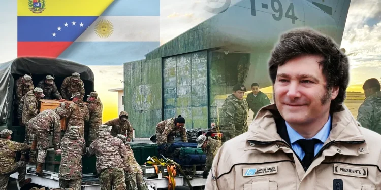 La ayuda enviada por Milei llegó a Venezuela y está trabajando en la zona del desastre La ayuda enviada por Milei llegó a Venezuela y está trabajando en la zona del desastre