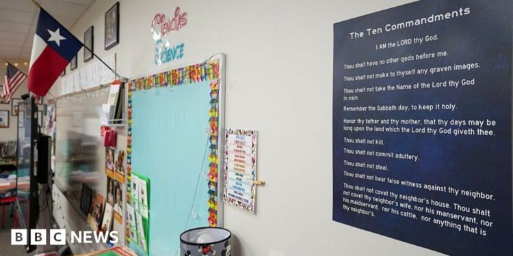 Las historias bíblicas se convierten en lectura obligatoria para las escuelas de Texas