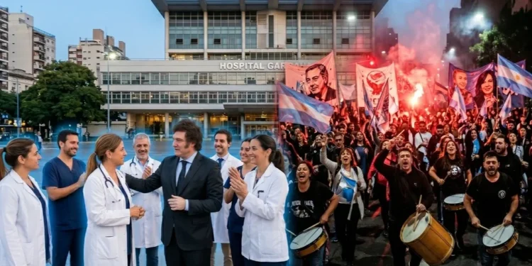 “Los héroes del Garrahan”: El Gobierno de Milei destacó a los médicos que sufrieron las protestas del kirchnerismo