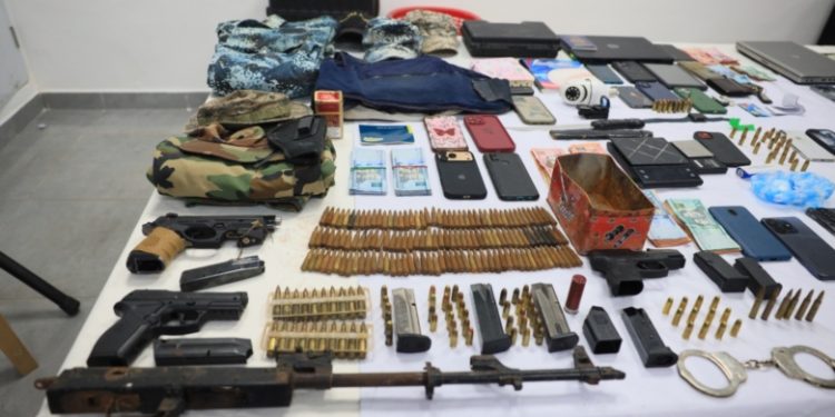 MP Solicita prisión preventiva contra red tráfico de armas de fuego