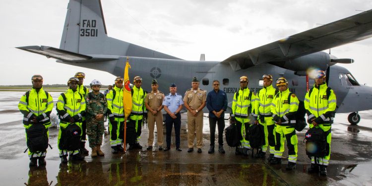 República Dominicana despliega equipo especializado de las Fuerzas Armadas hacia Venezuela como parte de la Operación Quisqueya Solidaria 2026