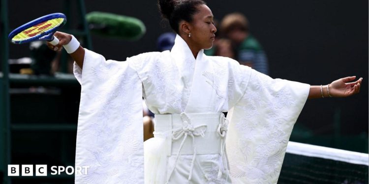 Wimbledon 2026 resuts: Naomi Osaka dazzles in kimono outfit before opening victory Wimbledon 2026 resuts: Naomi Osaka dazzles in kimono outfit before opening victory
