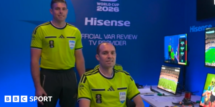 World Cup 2026: Shaun Evans - Fifa seeks explanation over VAR official's hand gesture