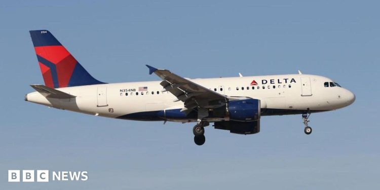 Avión de Delta Air Lines con destino a Chicago alcanzado por fuegos artificiales en medio de las celebraciones de USA 250