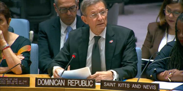 Canciller de RD pide a la ONU acelerar el despliegue de la Fuerza de Supresión de Pandillas en Haití