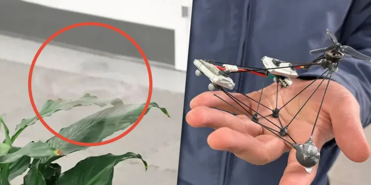 Crearon un dron que engaña al ojo humano y desaparece en el aire Crearon un dron que engaña al ojo humano y desaparece en el aire