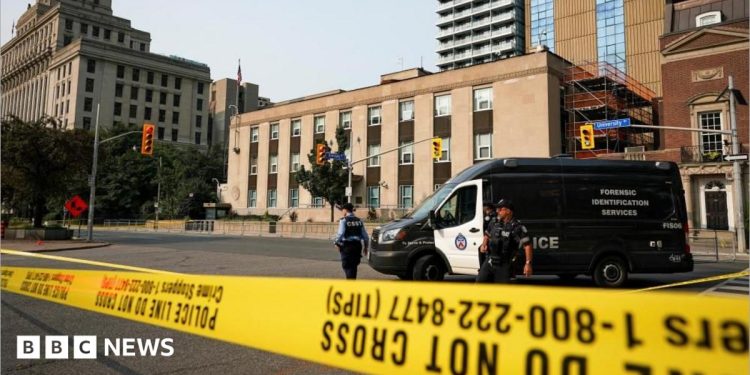 Disparos contra el consulado de Estados Unidos en Toronto por segunda vez este año