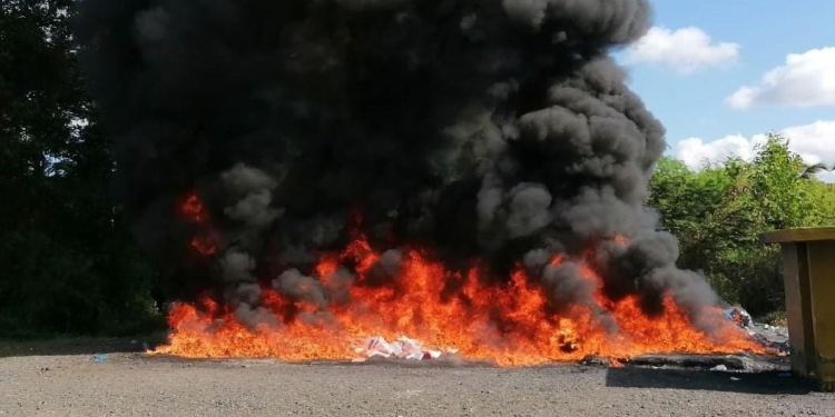 El Inacif destruye más de una tonelada de drogas