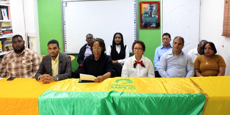 Frente Amplio anuncia realización de su séptima caminata-protesta en Santo Domingo Norte