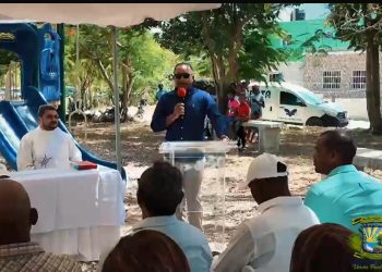 Inician trabajos para construir nuevo parque en Campo Lindo, Verón-Punta Cana
