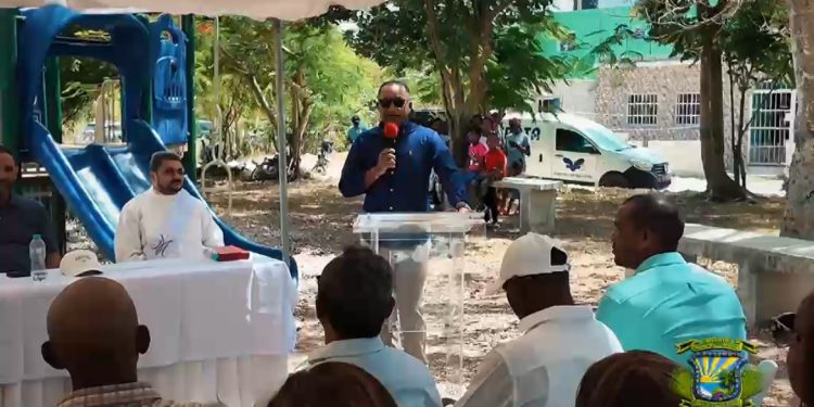Inician trabajos para construir nuevo parque en Campo Lindo, Verón-Punta Cana