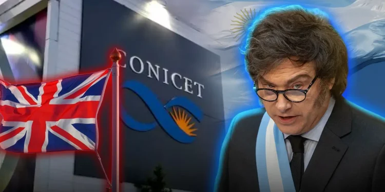 Investigadores del CONICET financiados por los británicos impulsan la campaña contra Argentina y Milei