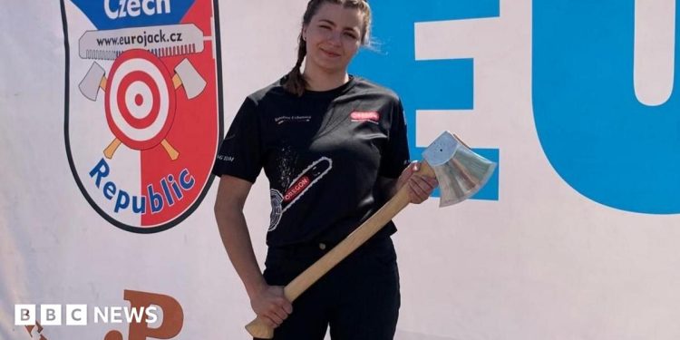 'It makes me different': Meet the women breaking world records in lumberjack sports