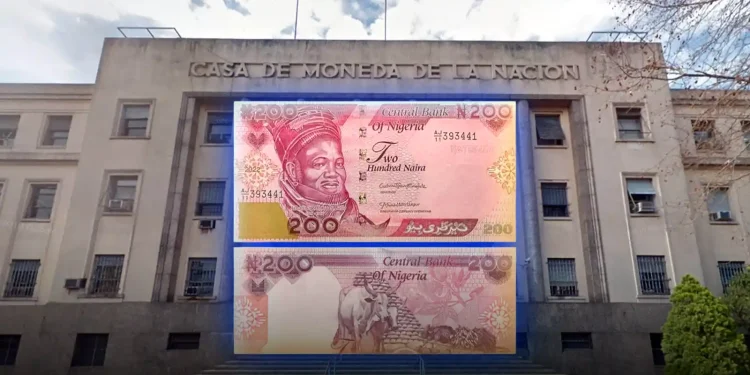La Casa de Moneda imprimirá 700 millones de billetes nigerianos
