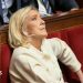 La líder de extrema derecha francesa Marine Le Pen espera el veredicto judicial La líder de extrema derecha francesa Marine Le Pen espera el veredicto judicial