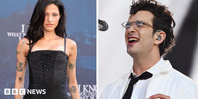 Matty Healy, de 1975, se casa con la modelo Gabbriette Bechtel en Los Ángeles
