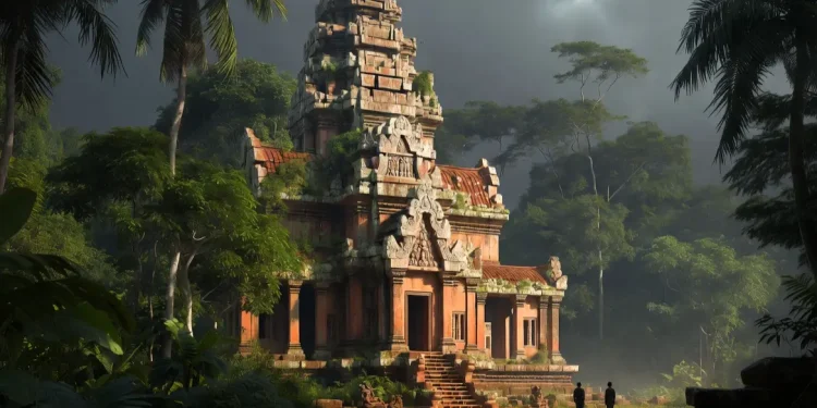 Para financiar su estilo de vida, una joven pareja francesa robó antigüedades en Camboya Para financiar su estilo de vida, una joven pareja francesa robó antigüedades en Camboya