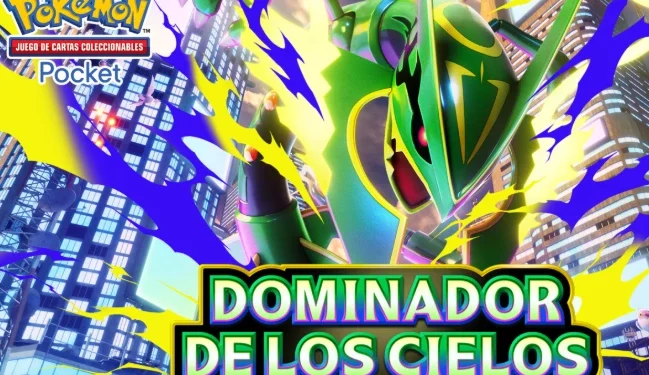 Pokémon TCG Pocket lanza Dominador de los Cielos con Mega-Rayquaza como protagonista