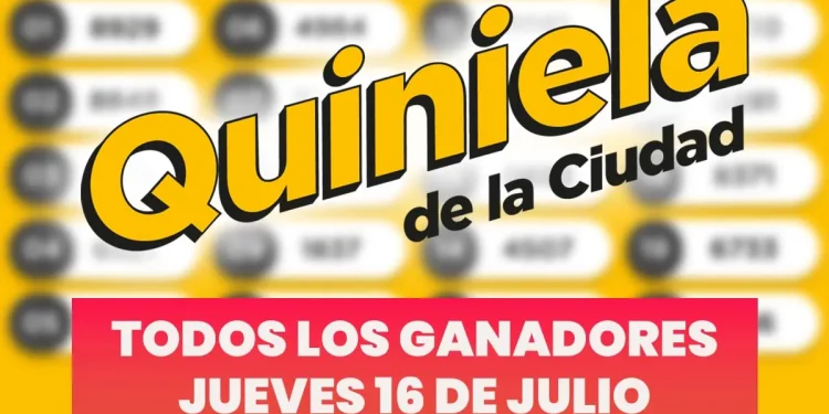 Quiniela Nacional: todos los números ganadores del jueves 16 de julio