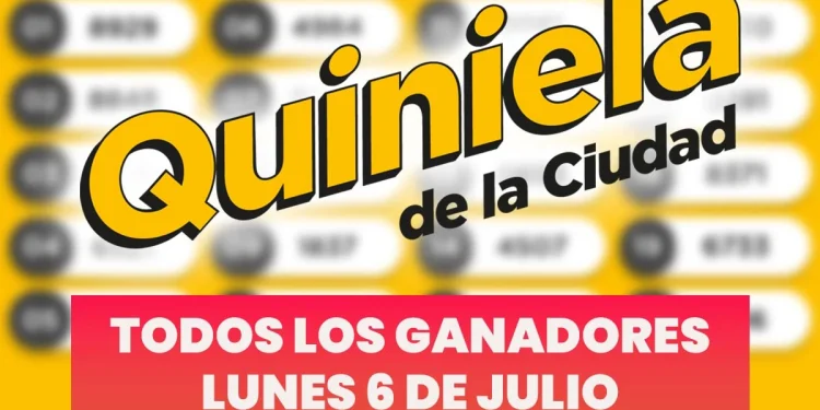 Quiniela Nacional: todos los números ganadores del lunes 6 de julio Quiniela Nacional: todos los números ganadores del lunes 6 de julio