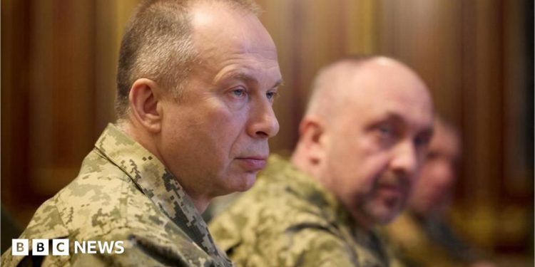 Row escalates in Ukraine over army chief's future