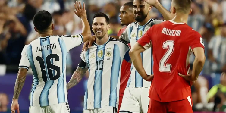 Si no se sufre no cuenta: Argentina le ganó 3-1 a Suiza en el alargue y jugará con Inglaterra en semis