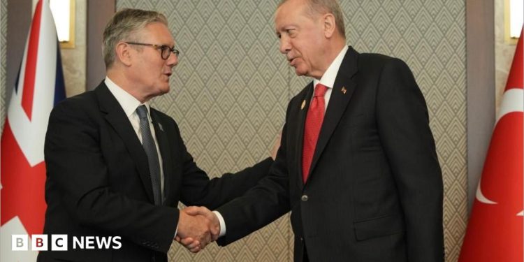 Sir Keir Starmer gifted gun and ammunition by Turkish president Sir Keir Starmer gifted gun and ammunition by Turkish president