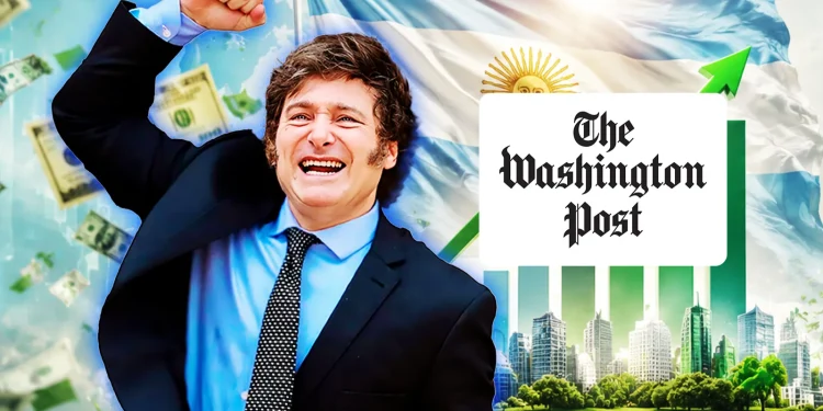 The Washington Post destacó la recuperación económica de Argentina y elogió las reformas de Milei The Washington Post destacó la recuperación económica de Argentina y elogió las reformas de Milei