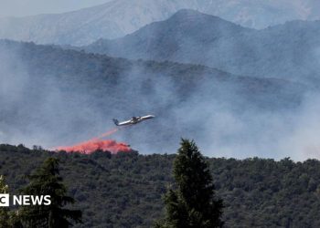 Un incendio forestal en el sur de Francia obliga a evacuar a 10.000 personas
