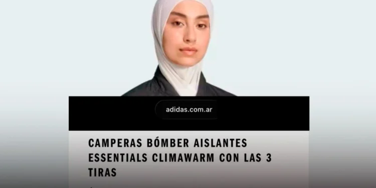 Adidas promociona el islam en Argentina utilizando modelos con vestimenta islámica