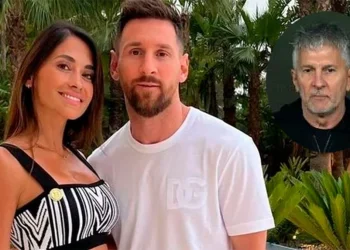 Antonela Roccuzzo acompañó a Messi con un gesto de amor tras la carta a su papá