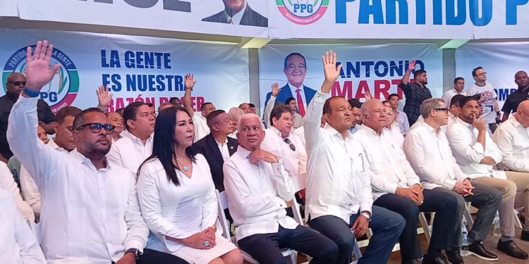 Antonio Marte juramenta nuevas estructuras fortalecen PPG