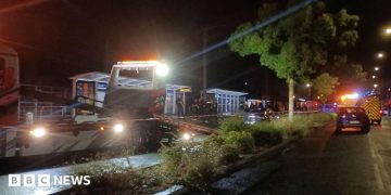 At least one dead after car crashes into crowd in northern France
