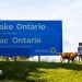 Canada installs large Lake Ontario sign in latest jab at US Canada installs large Lake Ontario sign in latest jab at US