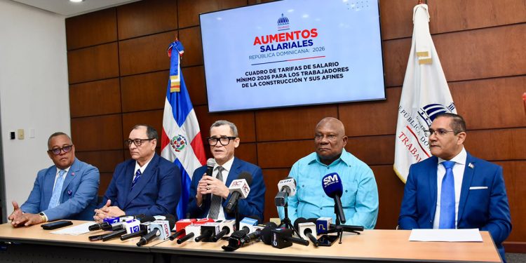 Comité Nacional de Salarios (CNS) aumenta 20 % al salario mínimo de los trabajadores de la construcción