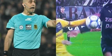 El árbitro del Boca-Platense explicó por qué no cobró la mano de Dylan Gorosito: "No es antinatural" El árbitro del Boca-Platense explicó por qué no cobró la mano de Dylan Gorosito: "No es antinatural"