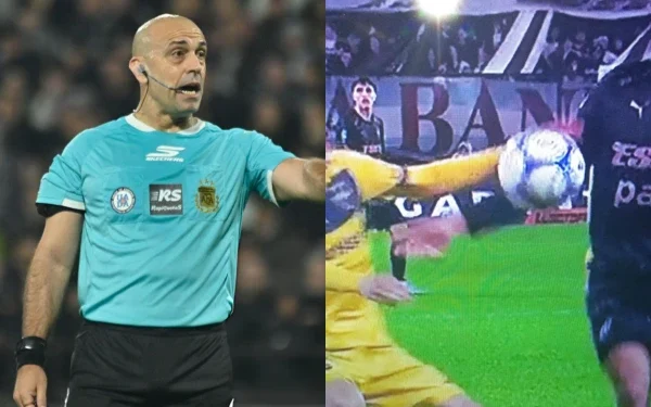 El árbitro del Boca-Platense explicó por qué no cobró la mano de Dylan Gorosito: "No es antinatural" El árbitro del Boca-Platense explicó por qué no cobró la mano de Dylan Gorosito: "No es antinatural"