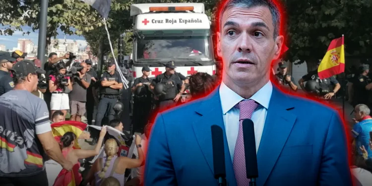 España: vecinos de Ceuta bloquearon un convoy de Cruz Roja con suministros para inmigrantes ilegales