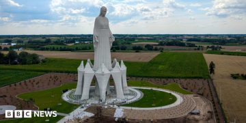 Europe's tallest Virgin Mary statue unveiled in rural Poland