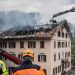 Five missing after fire in Alpine town in Switzerland Five missing after fire in Alpine town in Switzerland