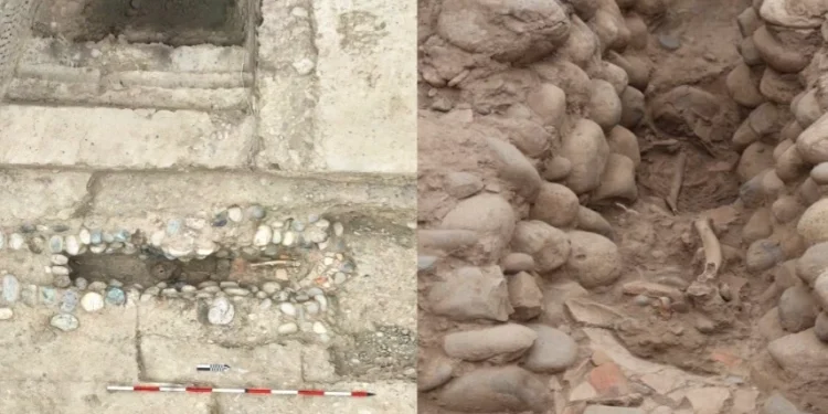 Hallan restos humanos cerca de la base de la Huaca Pucllana en Lima