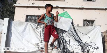 Israel warns of 'forceful' response to kites flown from Gaza
