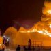 Libya oil refinery fire: Firefighters battle huge blaze after drone attack Libya oil refinery fire: Firefighters battle huge blaze after drone attack