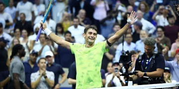 Mariano Navone logró el mayor triunfo de su carrera: eliminó a Novak Djokovic en el US Open