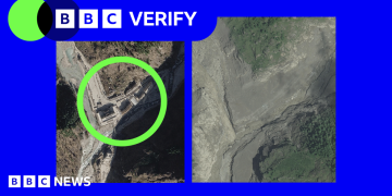 Nepal flood devastation revealed in satellite imagery