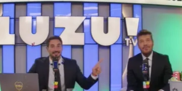 Nico Occhiato y Marcelo Tinelli homenajearon a Showmatch en un especial de Luzu