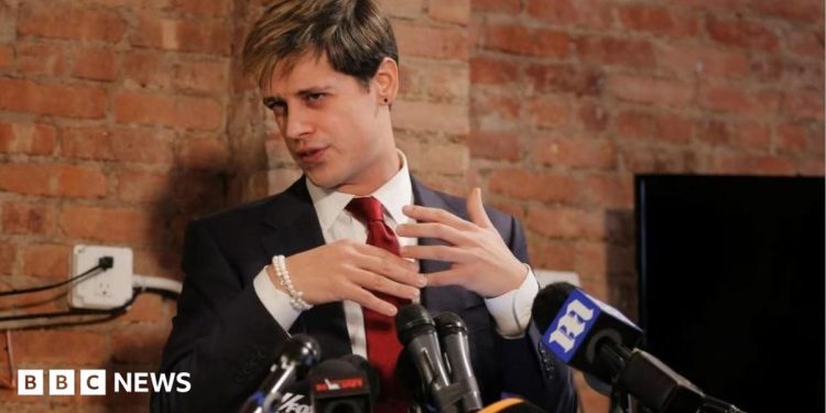 Right-wing commentator Milo Yiannopoulos detained by ICE Right-wing commentator Milo Yiannopoulos detained by ICE