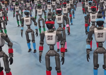 Robots humanoides chinos baten récords humanos en 100 m de velocidad y salto de altura en juegos de robots de Beijing