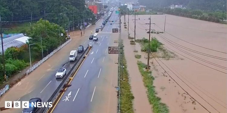 South Korea: One killed in Geoje landslide as record rains hit southern region