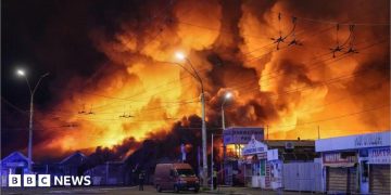 Three killed as Russia launches drone and missile attack on Ukraine Three killed as Russia launches drone and missile attack on Ukraine